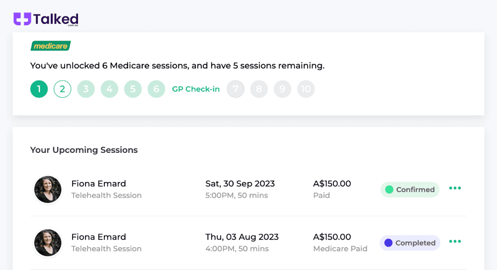 Medicare rebates with Talked