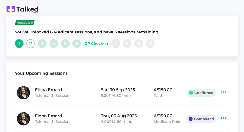 Medicare rebates with Talked